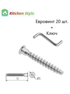 Под какой диаметр евровинт мебельный