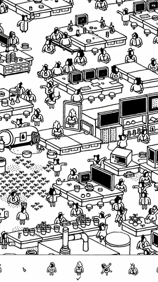 Играть в черно белый японский. Hidden Folks игра. Черно белые игры на андроид. Hidden Folks на андроид. Искать человечков игра.