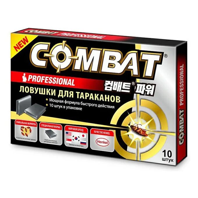 Ловушки для тараканов Combat professional 10 шт. ЛОВУШКА для тараканов комбат Профешнл 10 шт. Combat SUPERBAIT ловушки от тараканов 4 шт. Ловушки комбат Профешнл 1-10 шт. Ловушка для тараканов эффективная купить