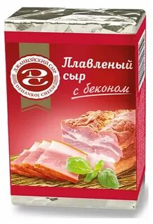 Плавленый сыр с беконом