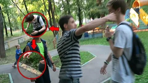 Поймал школьников