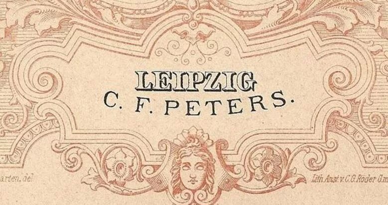 C f peters. Издательство Петерс. Ноты издательства Петерс. Издательство Беляева в Лейпциге. Обложка редакции Петерс.