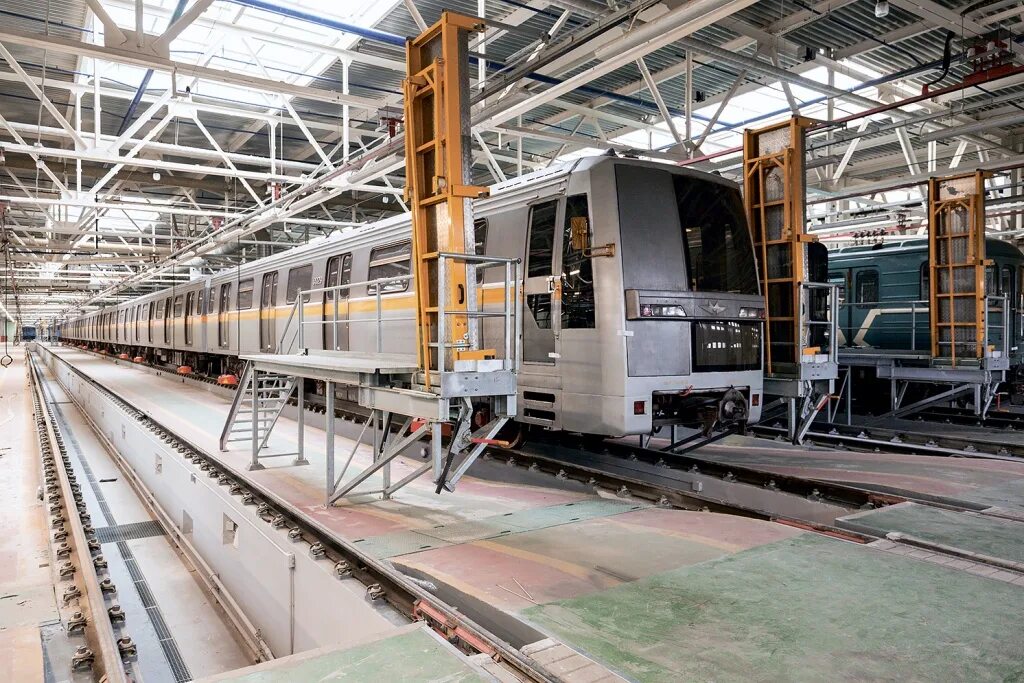 Депо метрополитена москвы. 81-717 депо сокол. Депо митино тч 16. Северное (электродепо, москва). Электродепо фото.