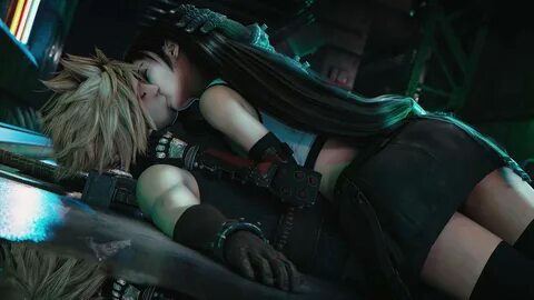 Download Final Fantasy 7 Kiss Wallpaper | Wallpapers.com.