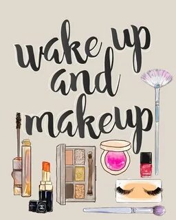 Wake up make up