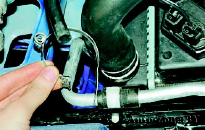 Фиат дукато как снять хомут бачка гур Topping up power steering fluid Fiat Doblo I 2007