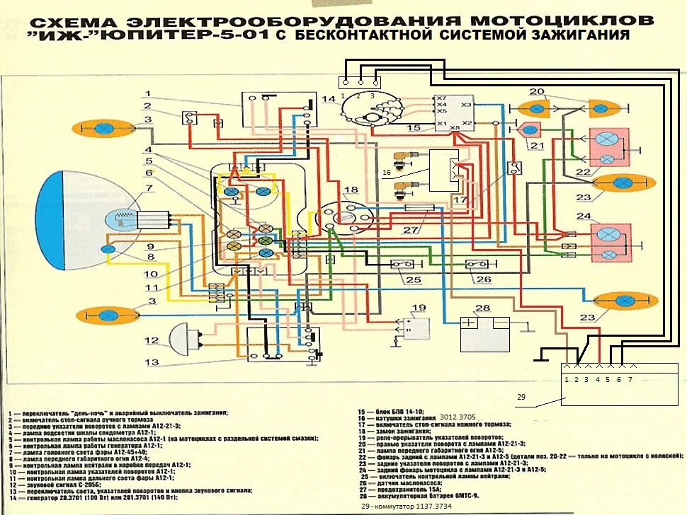 Схема электрооборудования мотоцикла ИЖ Планета 3. Схема электрооборудования Юпитер 5. Мотоцикл ИЖ Планета 4 схема электрооборудования. Схема подключения электропроводки на мотоцикле ИЖ Планета 5.