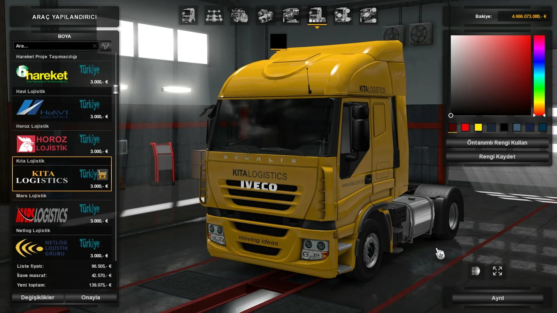 Russian open spaces ets 2 1.50. Цвета етс2. цвет подбор ets2. комбинация цветов металлик в euro truck simulator 2. cvs440n ets2.3 фото и описание.