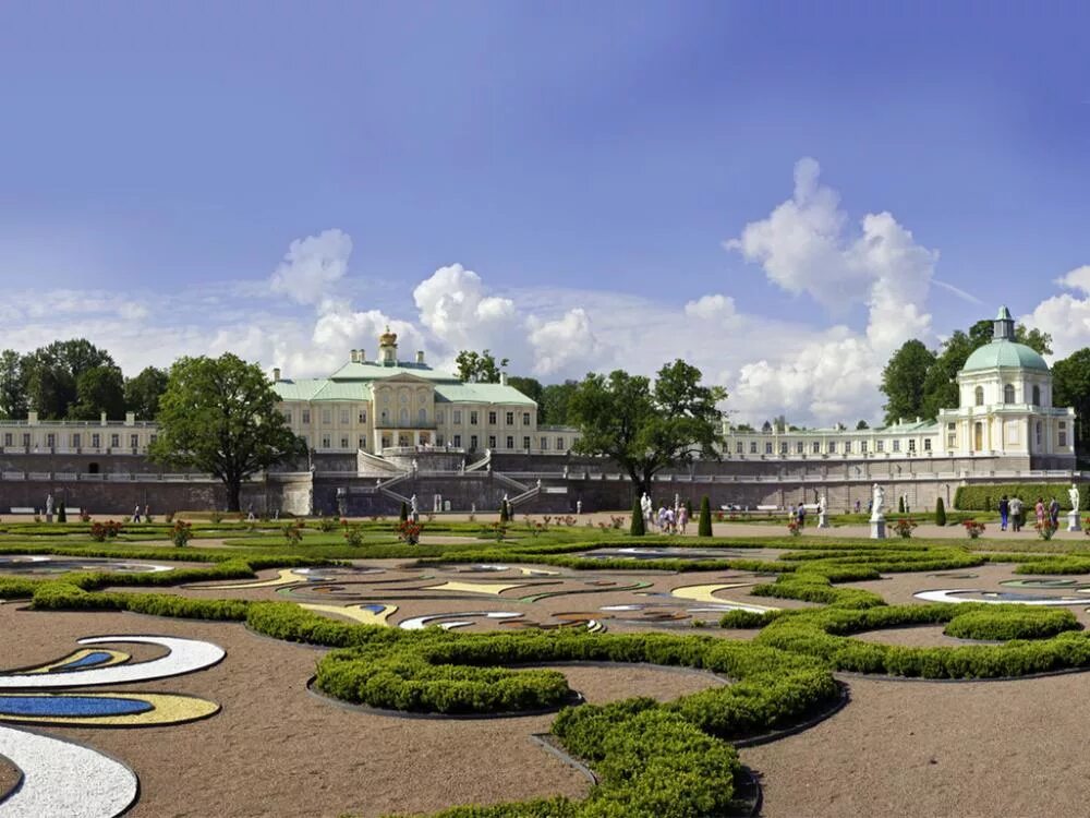Ансамбли петергофа ораниенбаума и гатчины