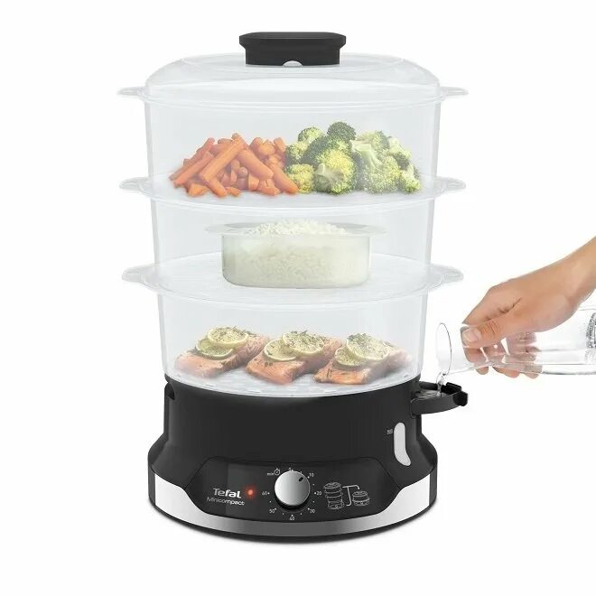 Tefal convenient series vc145130. Пароварка тефаль. Пароварка tefal vc-3008. Tefal vc1401. Пароварка tefal vc130130.