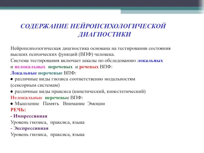 Нейропсихологические методики. Нейропсихологическая диагностика. Нейропсихологической диагностики. Нейропсихологическая Нейропсихологическая диагностика. Высшие психические функции диагностика