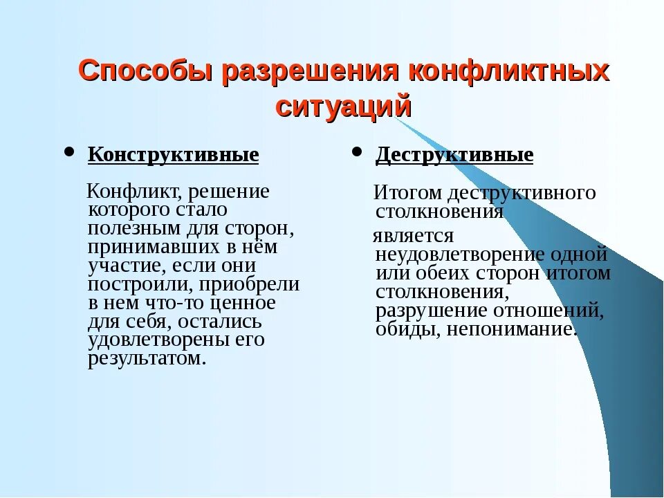 5 решений конфликтов. Методы решения конфликтных ситуаций. Способы решения конфликтных ситуаций. Способы разрешения конфликтных ситуаций. Методы и способы решения конфликтов.