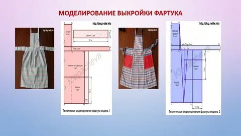 Как сшить фартук 5 класс