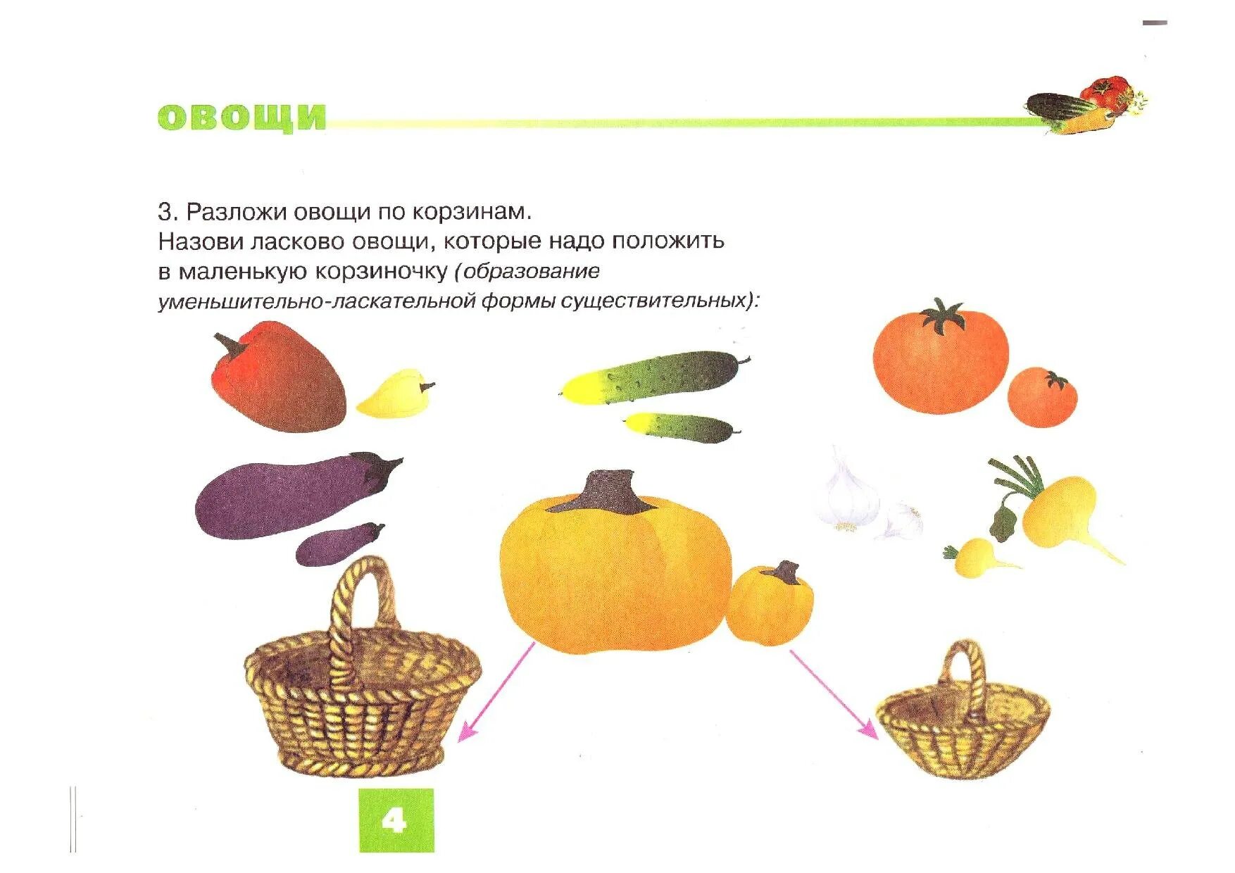 Урок тема овощи. Тема овощи для детей с онр. н.с.русланова дидактический материал по лексической теме овощи. задание по лексической теме фрукты для детей с онр. лексическая тема овощи и фрукты в подготовительной группе.