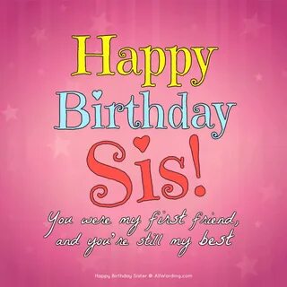 Sisters birthday