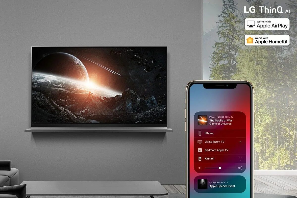 Lg thinq tv. LG TV Airplay. Airplay 2 LG. LG Smart TV ai THINQ. LG 2018.