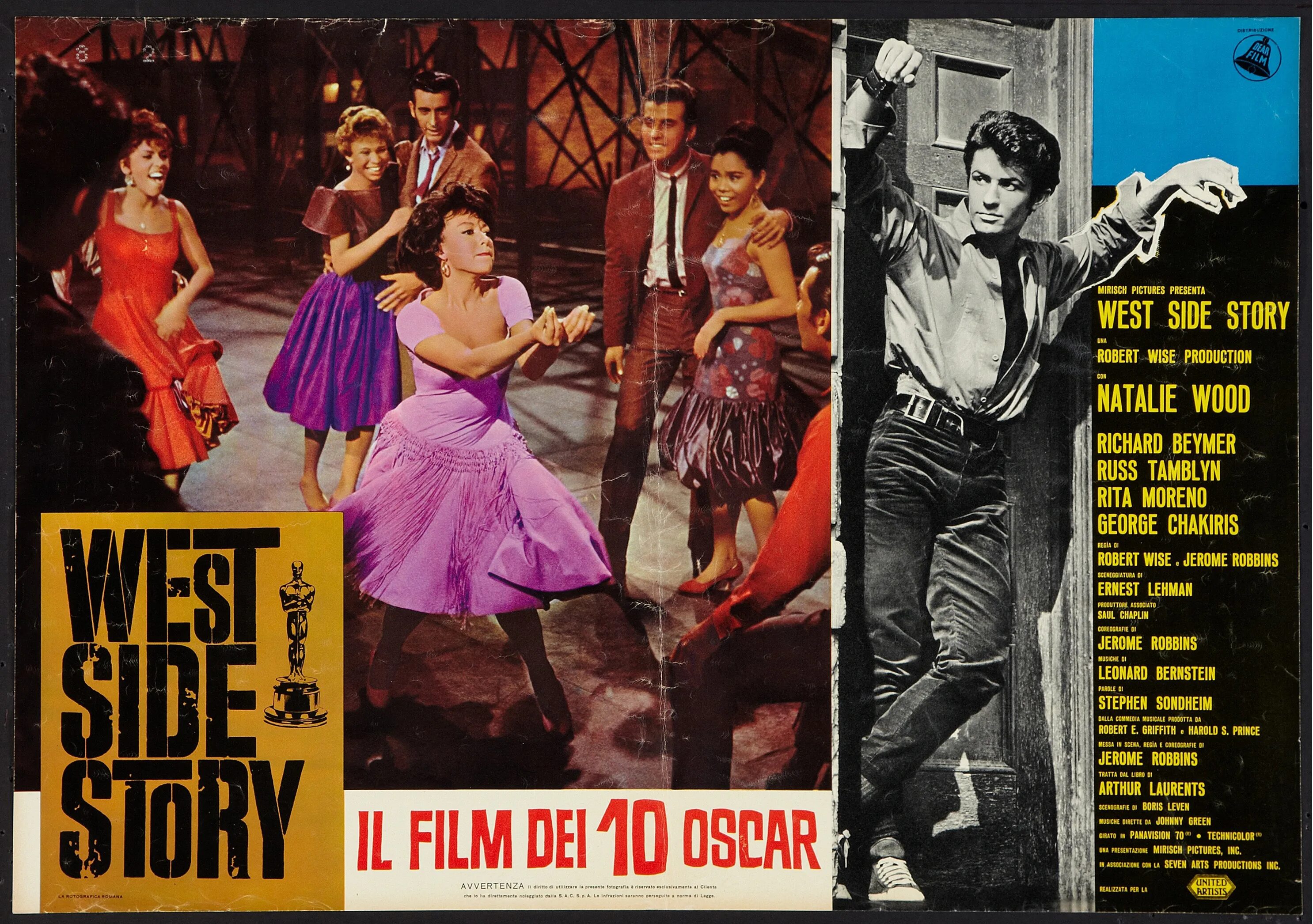 Вестсайдская история / West Side story (1961). Л.Бернстайн мюзикл "Вестсайдская история". W stories