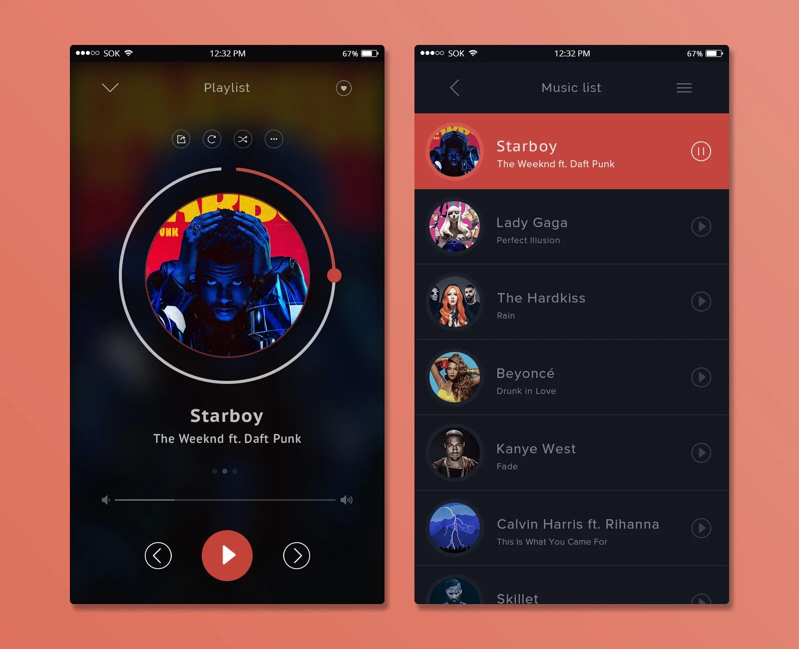 Music player apps