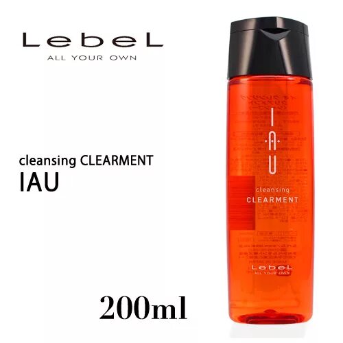 Lebel cleansing. Lebel шампунь для волос iau Cleansing Clearment 1000 мл. Lebel Clearment шампунь. Lebel iau Clearment 200 мл. Lebel Cosmetics шампунь iau Cleansing Clearment.