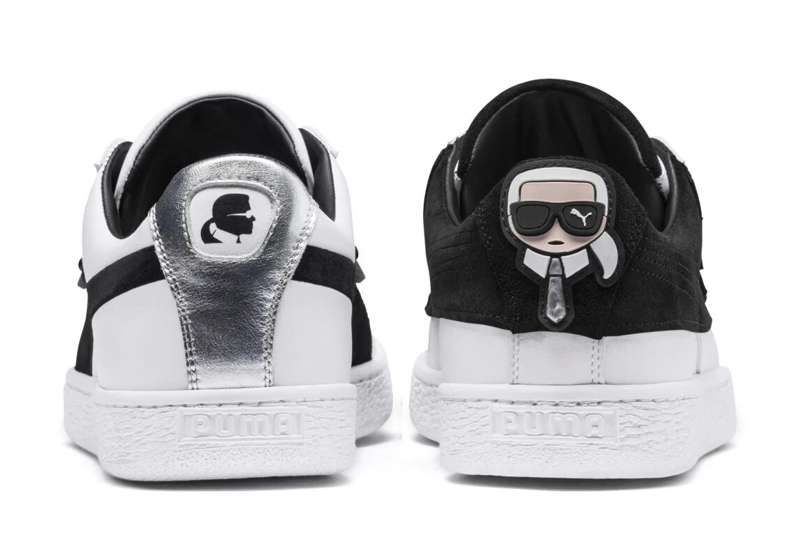 Лагерфельд купить кроссовки. Puma Karl Lagerfeld кроссовки. Karl Lagerfeld x Puma. Puma x Karl Lagerfeld Basket.