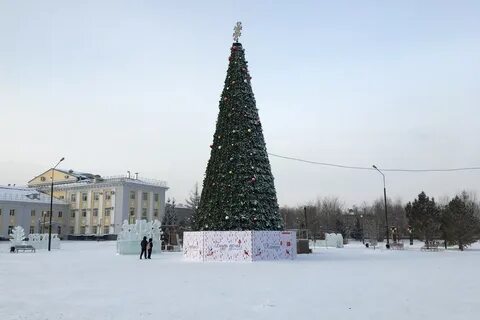 Елка в кировском районе