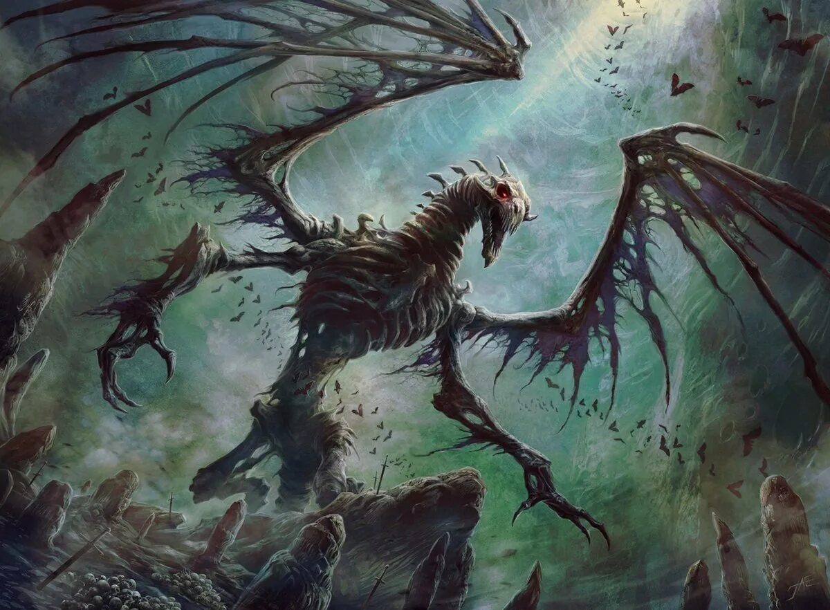 Драколич днд. Дракон нежить арт некромант. Страшный дракон. Драколич драгота. Драконы весеннего рассвета.