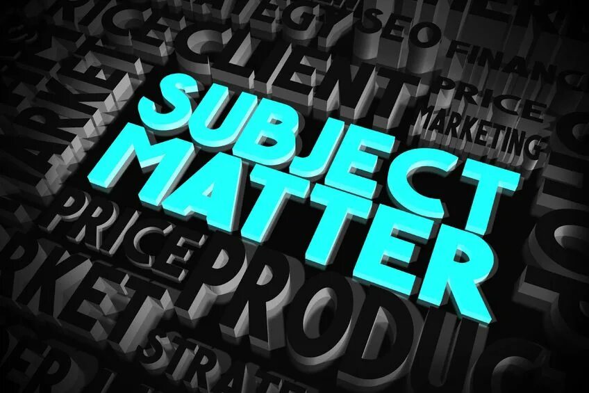 Subject matter. Subject-matter jurisdiction.