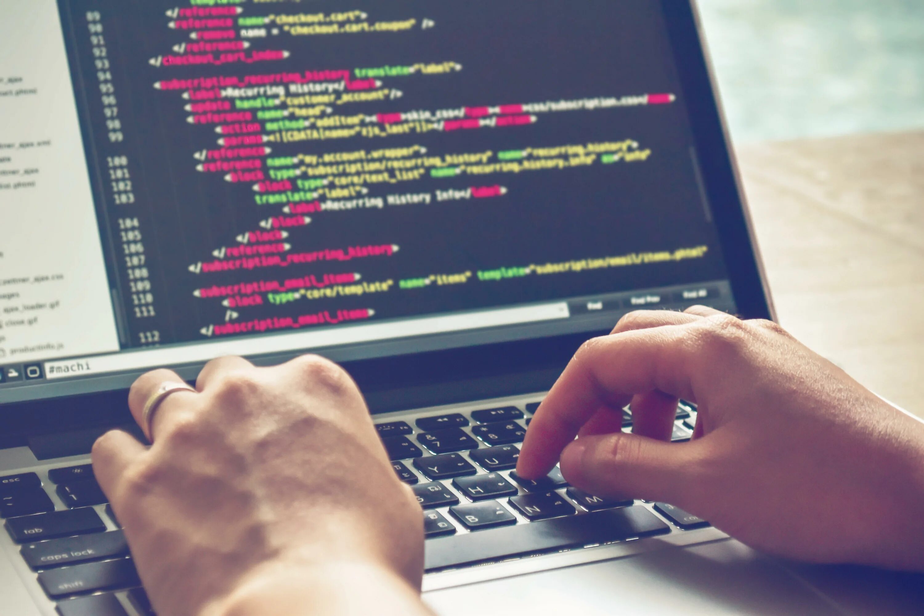 Text computer programming