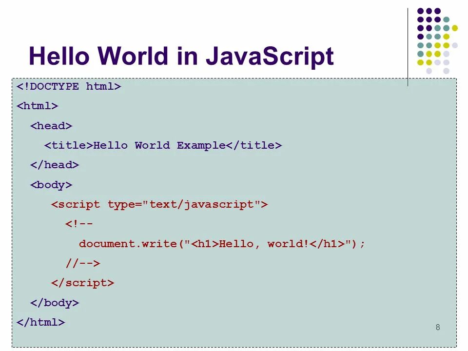 Js начало строки