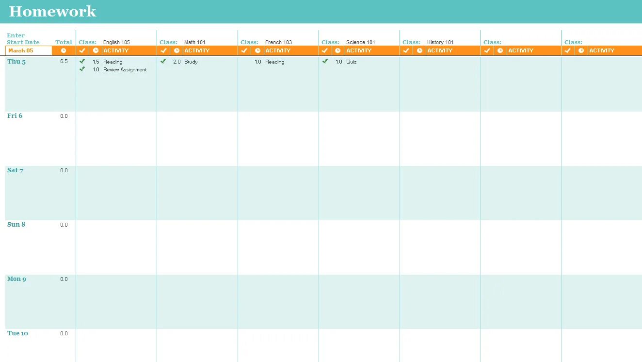 Scheduled events. Schedule. Event Schedule event Schedule. Course Schedule Template. Cute homework Spreadsheet.