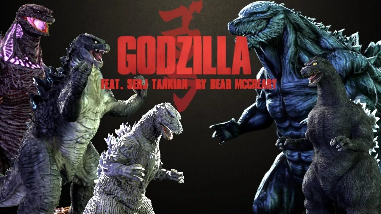 Включи годзиллу новую. Беар МАККРИРИ Годзилла. Амв Годзилла. SFM Godzilla. Source filmmaker Godzilla.