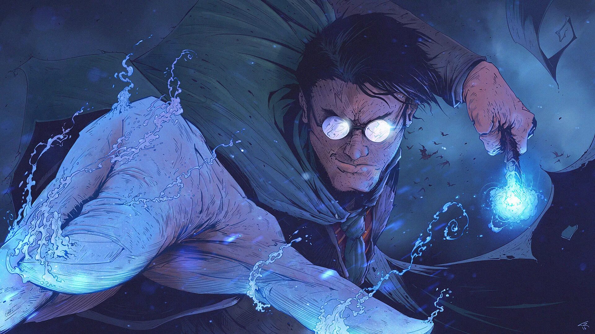 Полумна лавгуд экспекто патронум. Северус снегг и гарри поттер. Гарри поттер арт. Гарри поттер полумна патронус. Поттер маг.