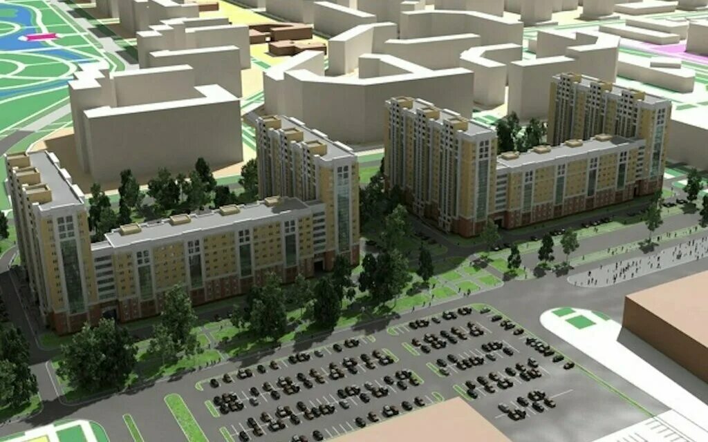 Panorama: ЖК Миллениум, housing complex, Russia, Omsk, Podgornaya ulitsa, 19 Y