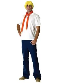 Scooby Doo Fred Fancy Dress Costume. mens fred costume scooby doo. 