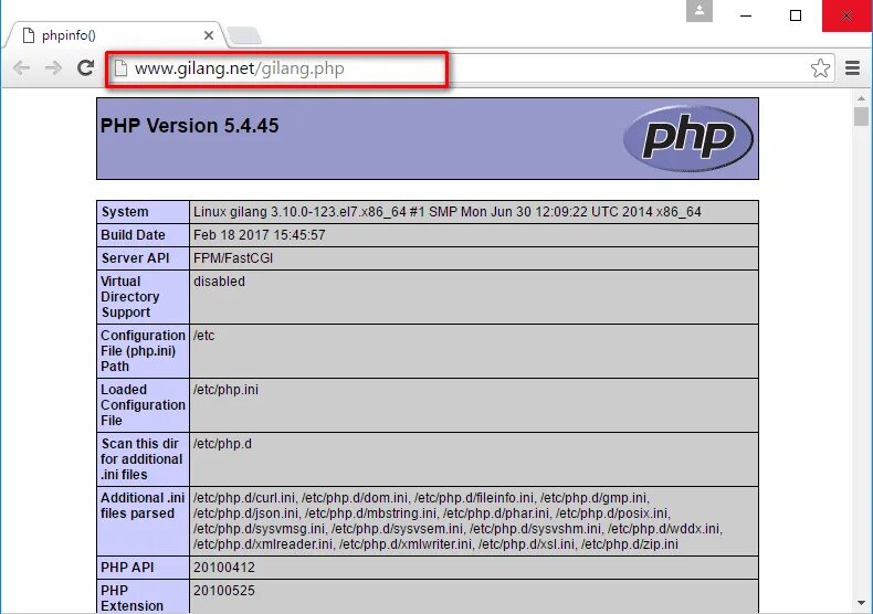 Php server https