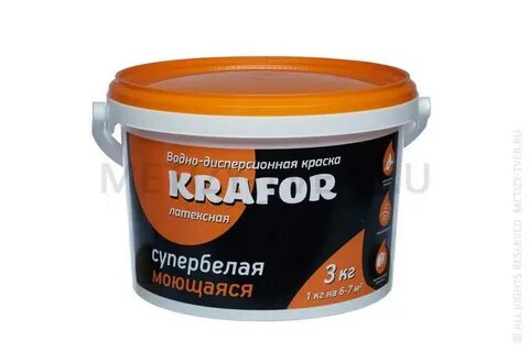 Водная латексная краска