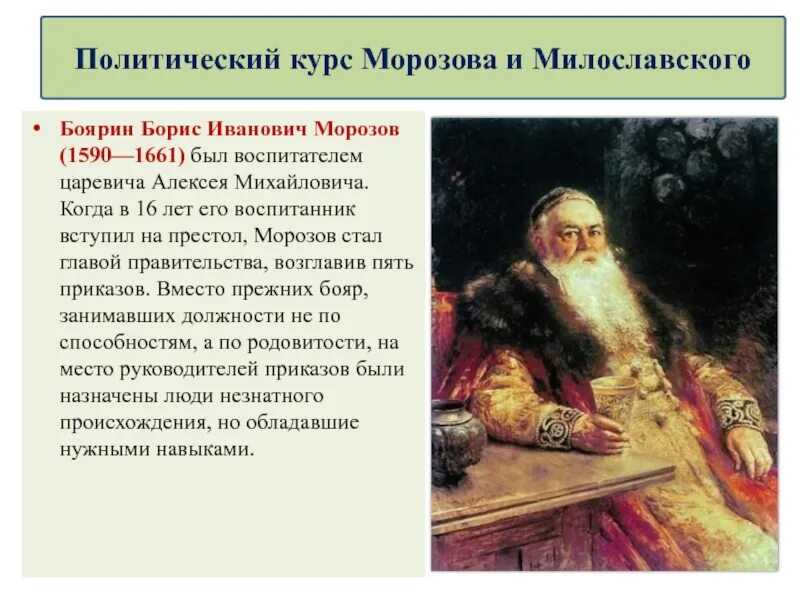 Таблица по истории предпосылки петровских реформ