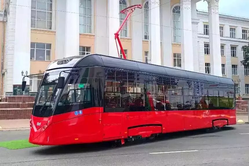 Новые трамваи в уфе 2025 фото