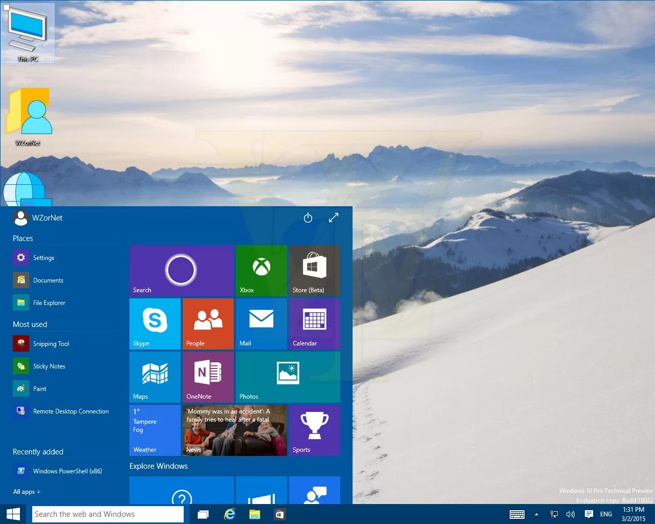 Windows 10 отправляет