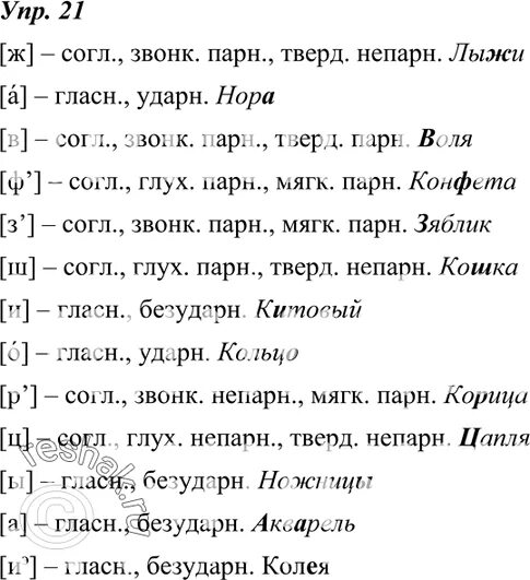 Подумай значения каких слов приведены в упражнении