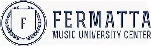 The university music. Фермата логотип. musical university.