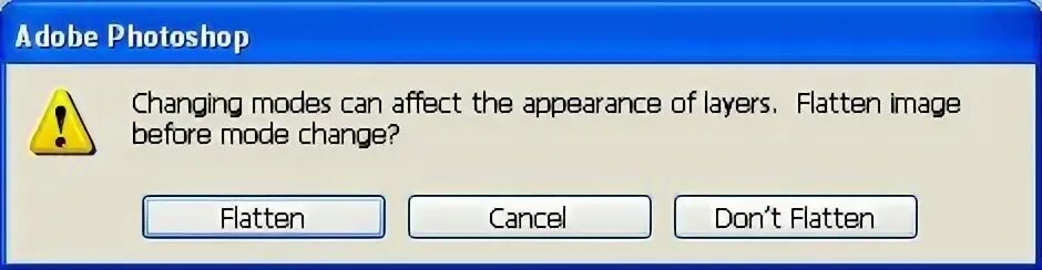 Change mode. Change mode