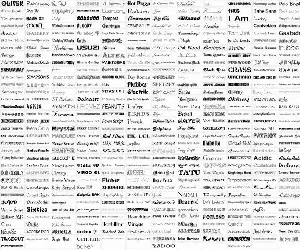 Обычные шрифты названия. Шрифты стандартные список. Примеры стандартных шрифтов. Название стандартного шрифта. Шрифты и их название фотошоп.