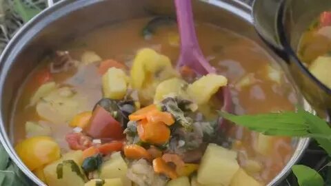 Вкусный шулюм из свинины