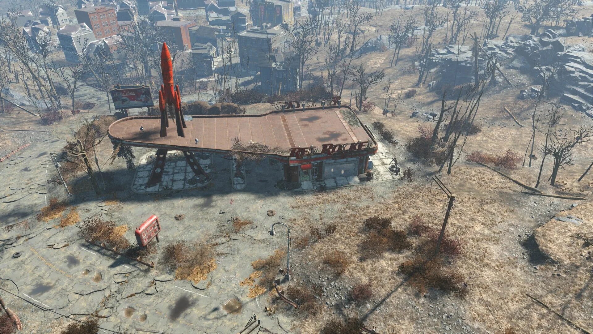 Фоллаут 4 red rocket. Стоянка грузовиков красная ракета fallout 4. Fallout 4 красная ракета поселение. Фоллаут 4 ракеты. Red rocket фоллаут.