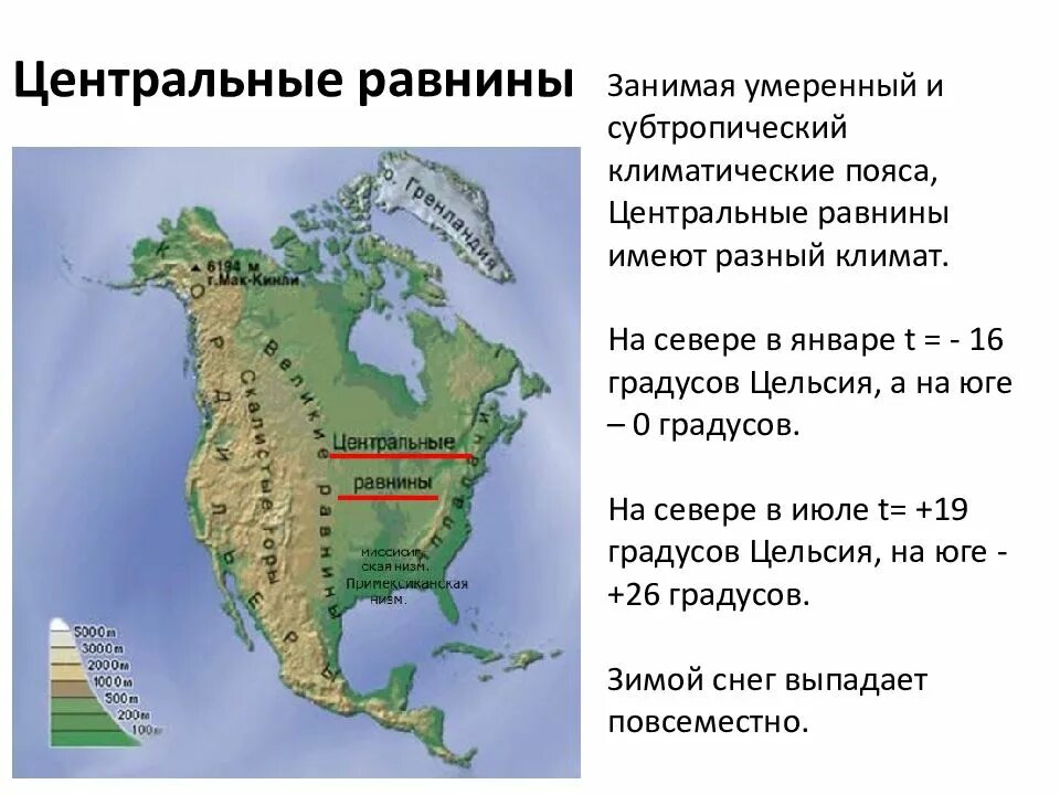 Великие равнины максимальная высота. Низменности Миссисипская и центральные. Великие низменности Северная Америка. Центральные равнины Северной Америки на карте. Центральная низменность Северной Америки.