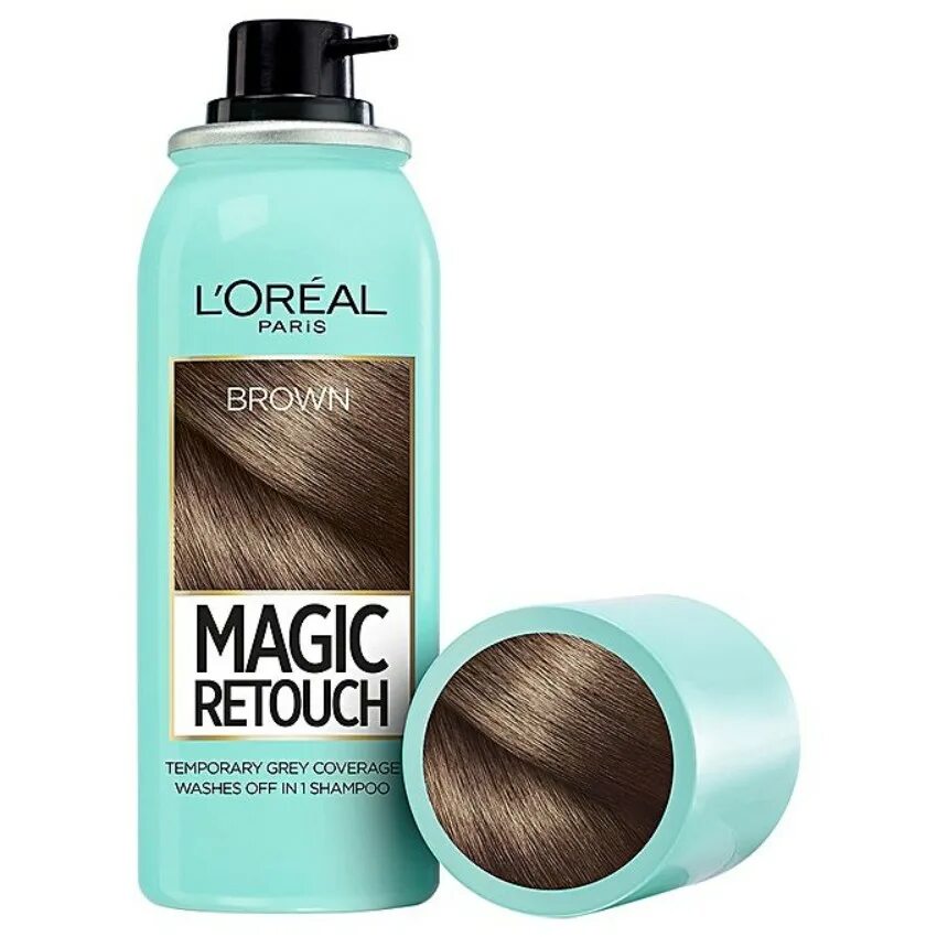 L oreal magic. Magic Retouch лореаль. Спрей лореаль для закрашивания седины. Спрей Magic Retouch от l'Oreal палитра.