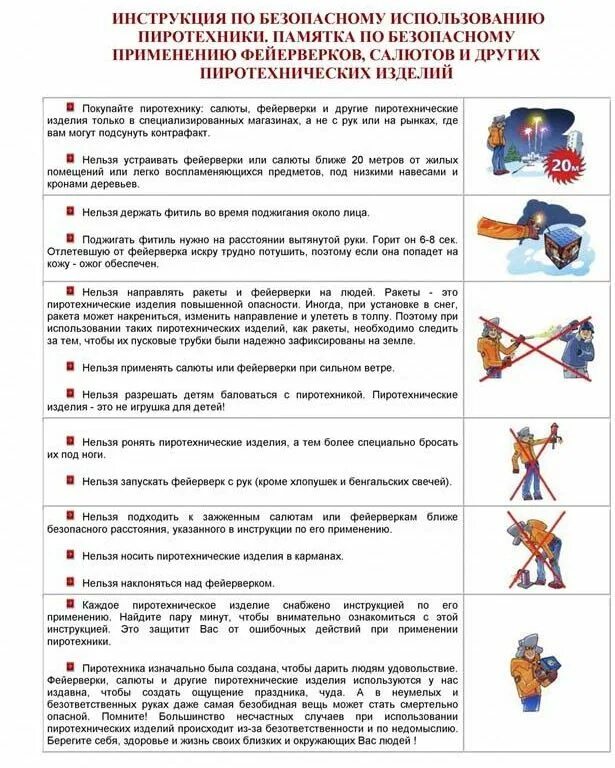 Памятка по пожарной безопасности на новый год для детей. Инструкция по использованию фейерверков. Инструктаж по использованию пиротехники. Инструктаж по использованию пиротехники. Инструкция по пиротехнике.