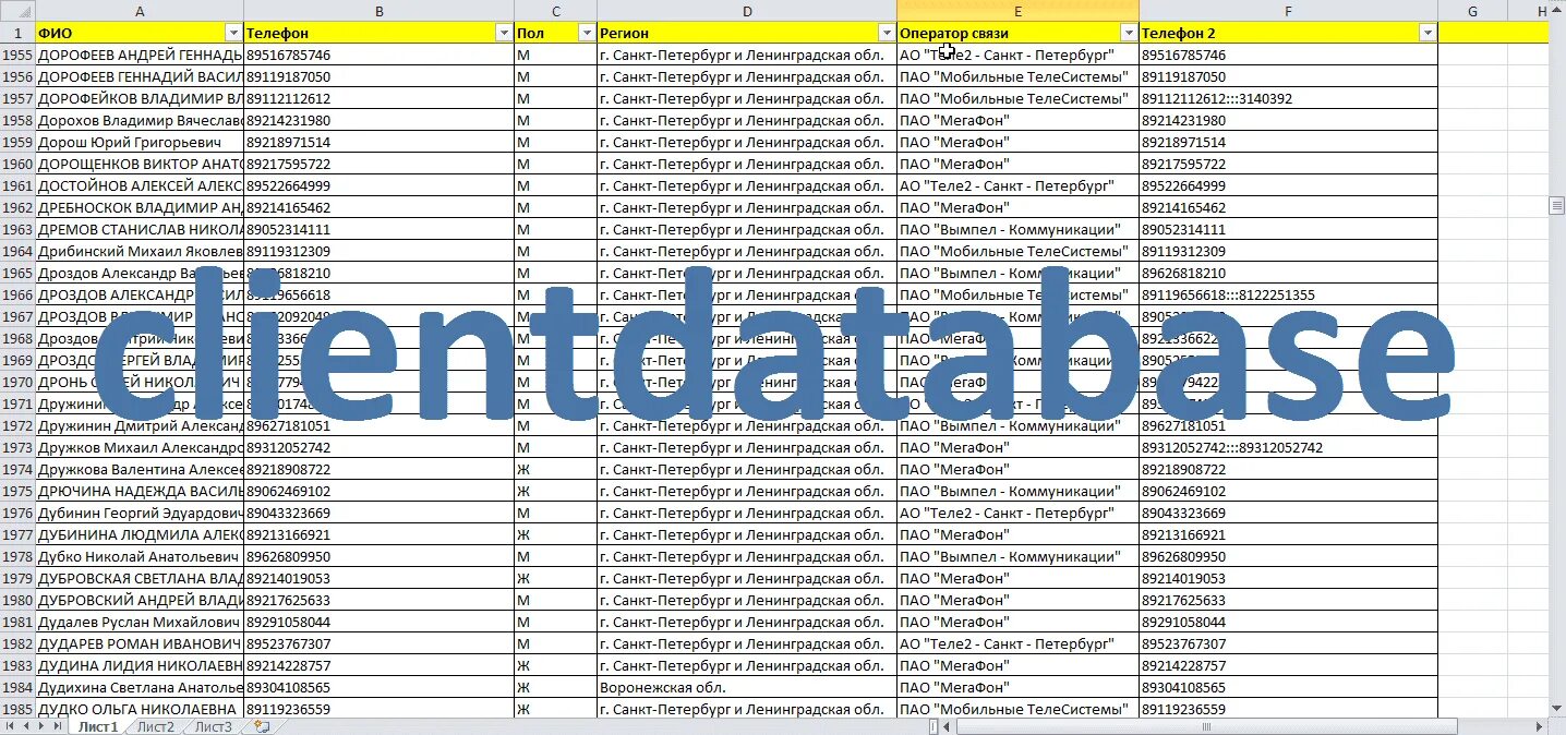 Российская база телефонов. База телефонных номеров отеля. Адресная база жителей Санкт-Петербурга 2020 бесплатно11. Адресная база Санкт-Петербурга 1940 года. Купить клиентскую базу данных физических лиц Россия.