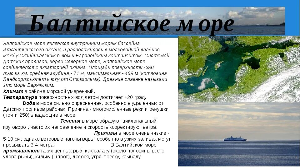 Описание моря. Информация о Балтийском море. Сообщение о море. Доклад о море. Дон в какой бассейн океана впадает